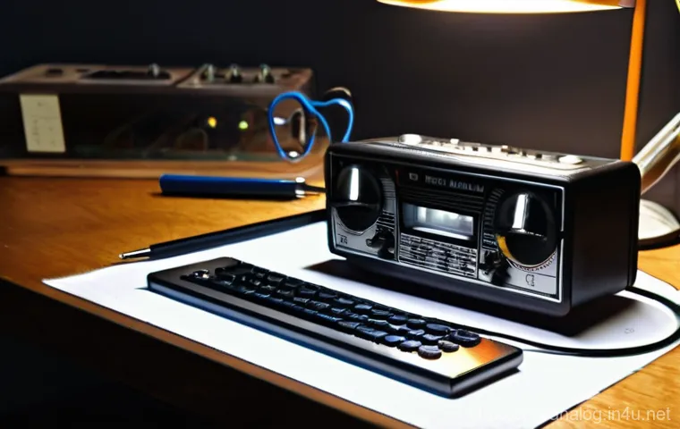 레트로 기기 수리 팁 - **Prompt 1: Focused Troubleshooting and Cleaning of a Retro Gaming Console**
    "A person, mid-20s,...